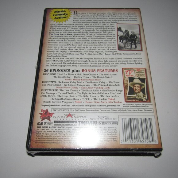 The Gene Autry Show – The Complete First Season (4-DVD Set) Classic TV Western - Picture 2 of 3